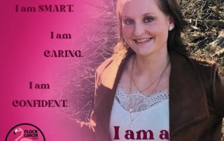 Flock cancer survivor spotlight, Kial