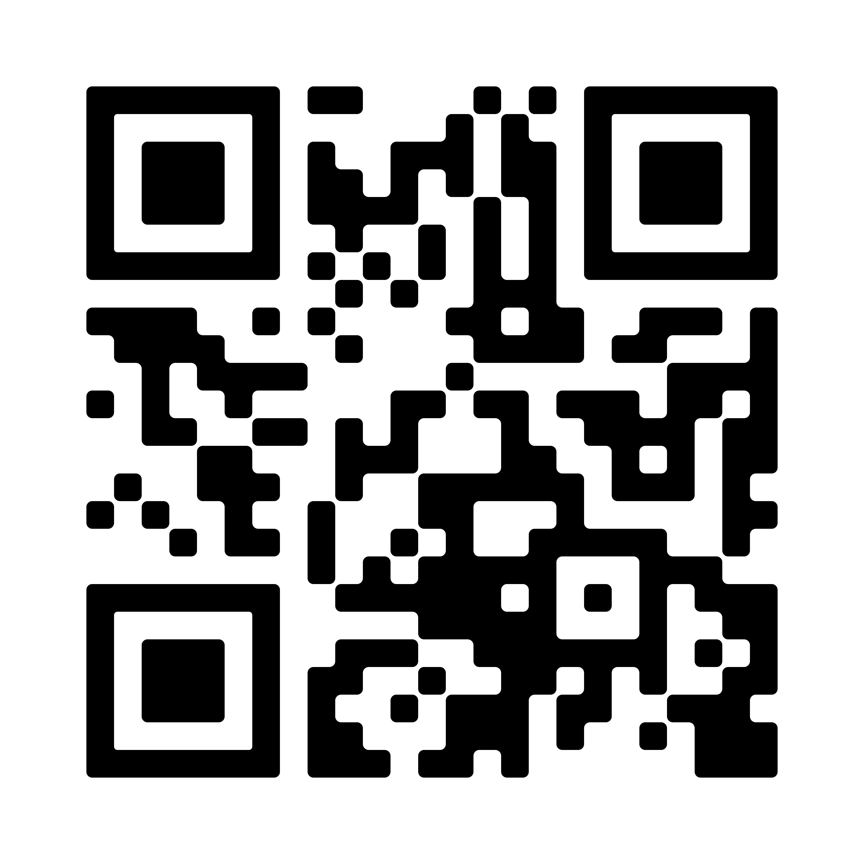 Smashed QR code